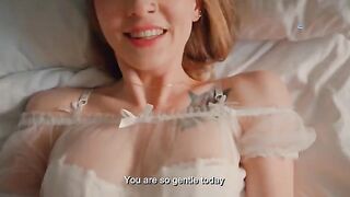 She asked if she should continue to suck, in a steamy morning scene