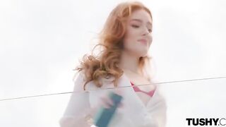 The desires of our princess are the law for us. A royal treat outdoors