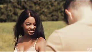 Welcome to my hole - a steamy outdoor encounter with passionate pussy licking