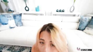 The boy penetrated the girl in her sweet pussy