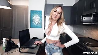 I gave up my stepmother's position to a man with a big dick