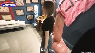 I seduced a modest girl who loves huge cocks and fucks like a slut