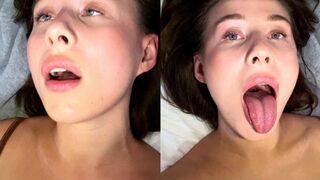 Fucked and cumming on my eyes, a true ahegao!
