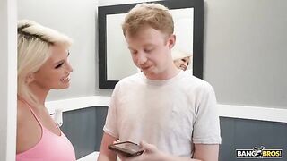 A mom can spoil her son in every possible way