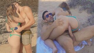Picking up sexy girls on the beach and fucking them hard