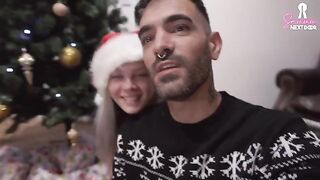 The best way to spend Christmas, with passionate and rough sex