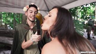 A nice picnic in the fresh air ended with sex