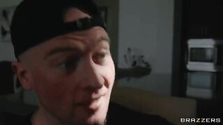 The cock is busy, but the mouth can be fucked with a hand