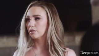 One licks, the other cum on her buddy