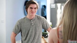 He just pulled his penis out and stuck it into her