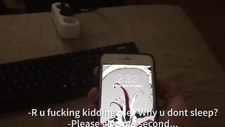 A girl with big boobs has sex with her boyfriend at home
