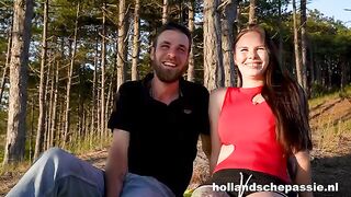 I especially want to fuck in the forest. That day, it happened