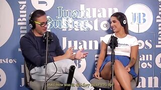 Natalia Garcia asks for a burger and gets a different treat in this steamy podcast scene