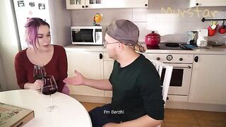 She appreciated the surprise in the kitchen, it was a great gesture