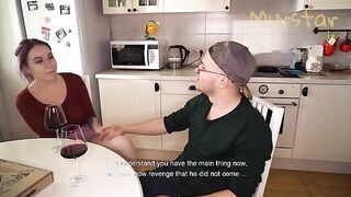 She appreciated the surprise in the kitchen, it was a great gesture