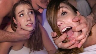 Her mouth should not be empty, especially in rough sessions