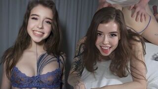 It's not hard to make a girl happy, just fuck her hard