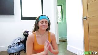 A girl is passionately having sex with her boyfriend