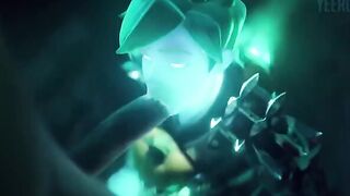 Overwatch Tracer SFM compilation with sound, a wild ride!