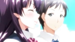 A Schoolgirl’s Pussy is Broken Between Five Huge CockS - Uncensored 4K Hentai