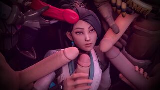 VALORANT Porn Compilation (SFM/Blender) - XGameMaster