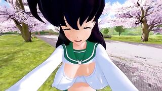 Hot sex with Kagome, a passionate girl who loves to have naughty fun and create videos for your pleasure