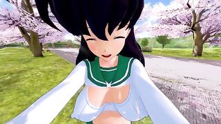 Hot sex with Kagome, a passionate girl who loves to have naughty fun and create videos for your pleasure