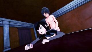 Mavis Dracula gets seduced and fucked in this hot Hotel Transylvania hentai scene