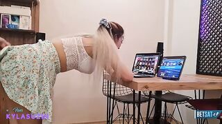 A game went wrong and the girl was fucked by a scammer