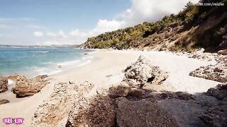 Beach Sex Vacation with Reislin - Pornr