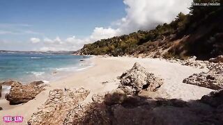 Beach Sex Vacation with Reislin - Pornr