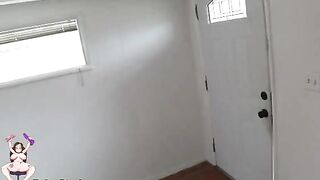 A desperate squatter offered sex to a homeowner in a steamy scene