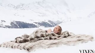 You can warm up a cock with your mouth outdoors
