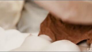 The girls know how to show tenderness to each other, especially in bed