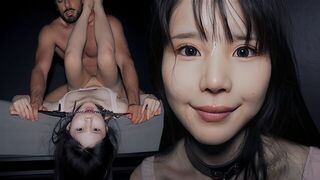 The gentle girl likes to be fucked roughly and loudly