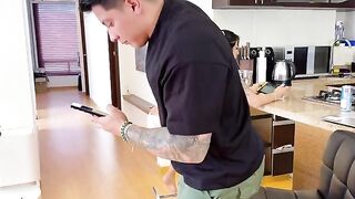 You did your job well with that ass, now the stepdad wants more