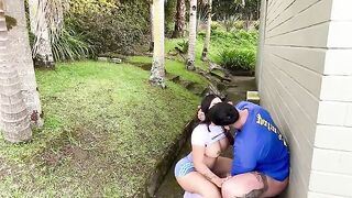 The girl was summoned by her ancestors and licked passionately