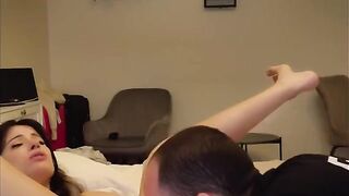 A girl squeezed every possible orgasm from herself in a passionate session