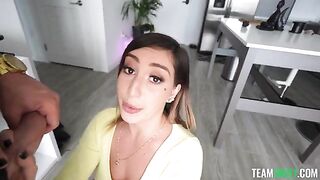 When she puts her pussy down, your consciousness will fade away