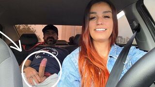 The girl knew the stop sign was forced, so she did it again