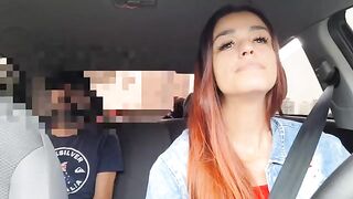 The girl knew the stop sign was forced, so she did it again