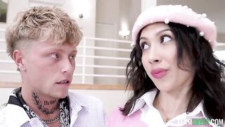 Tenderness is also sex, by the way. A hot brunette moment