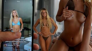 Girl is wet and horny, stepbrother finally fucks her