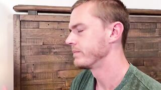 An amateur couple makes a creampie in an FFM threesome with ass eating