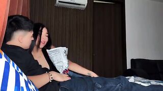She could not restrain herself, so she asked for more hard sex