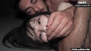 The girl was screaming with pleasure, but it only turned on him more