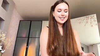 Girl passionately jumps on her boyfriend’s dick, making the bed creak