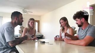 A card game with friends ended up in a wild foursome adventure