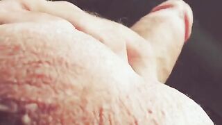 A guy had a wild time while moving, moaning and more