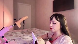 The girl has no control over her body, she can not stop